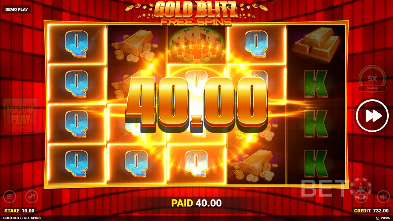 Gold Blitz Big Win