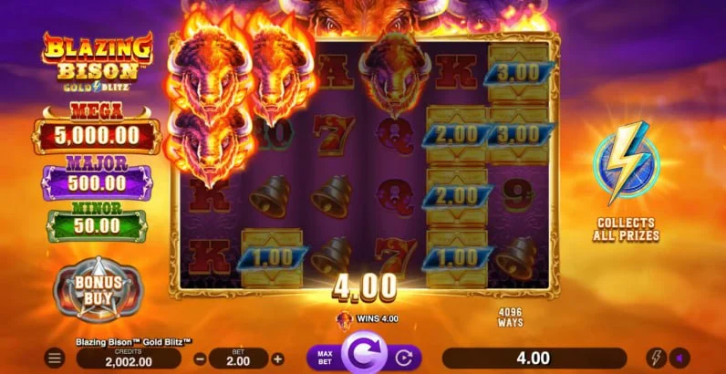 Blazing Bison Gold Blitz