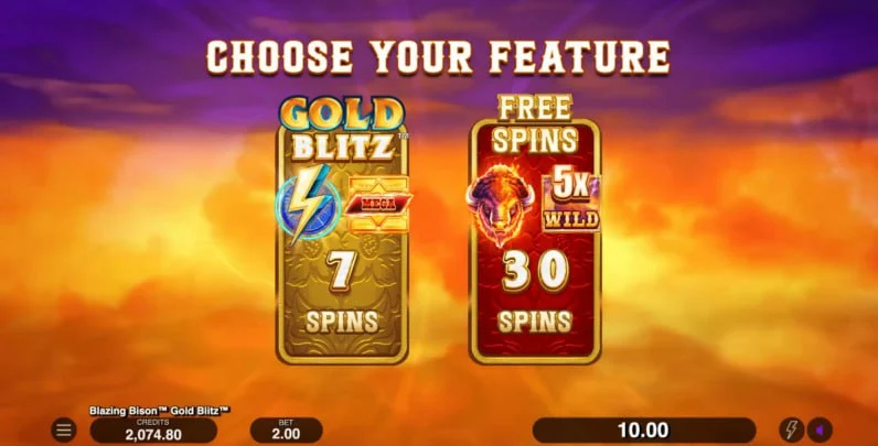Blazing Bison Gold Blitz