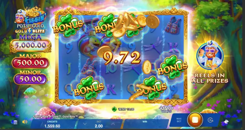 Fishing Pots of Gold Blitz Demo Mode